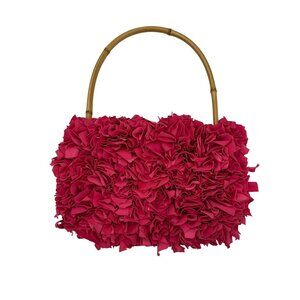Shag‎ Bag Purse Bamboo Pink Fairy Cottagecore Feminine Girly